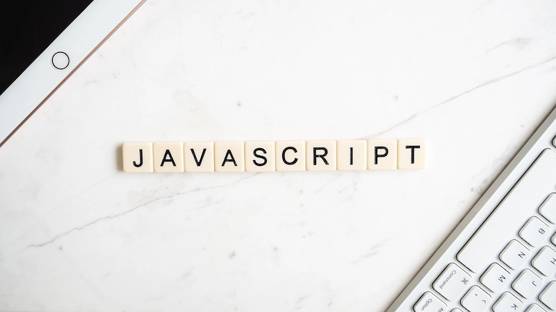 Image of the word javascript